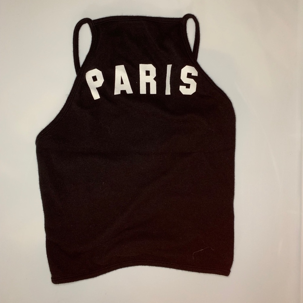 Cut back crop top